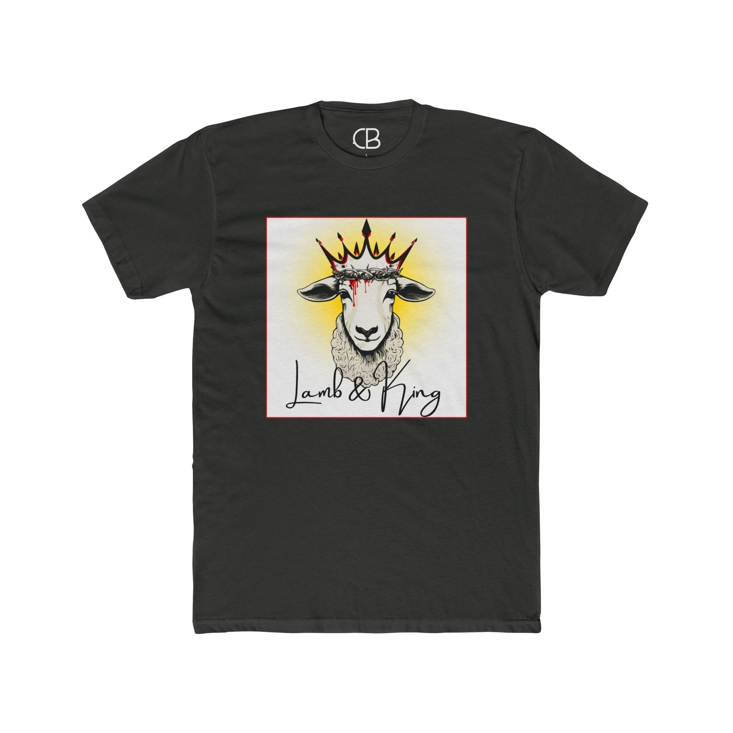 Camiseta de cordero y rey