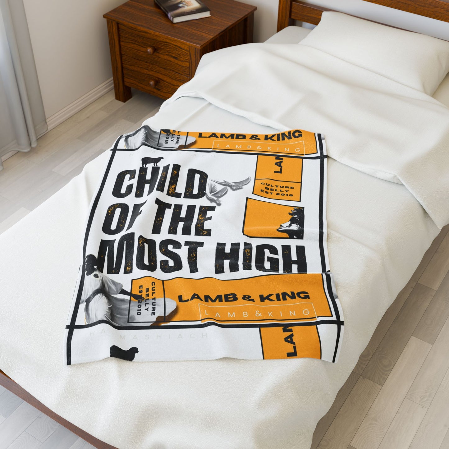 Child of the Most High Plush Blanket