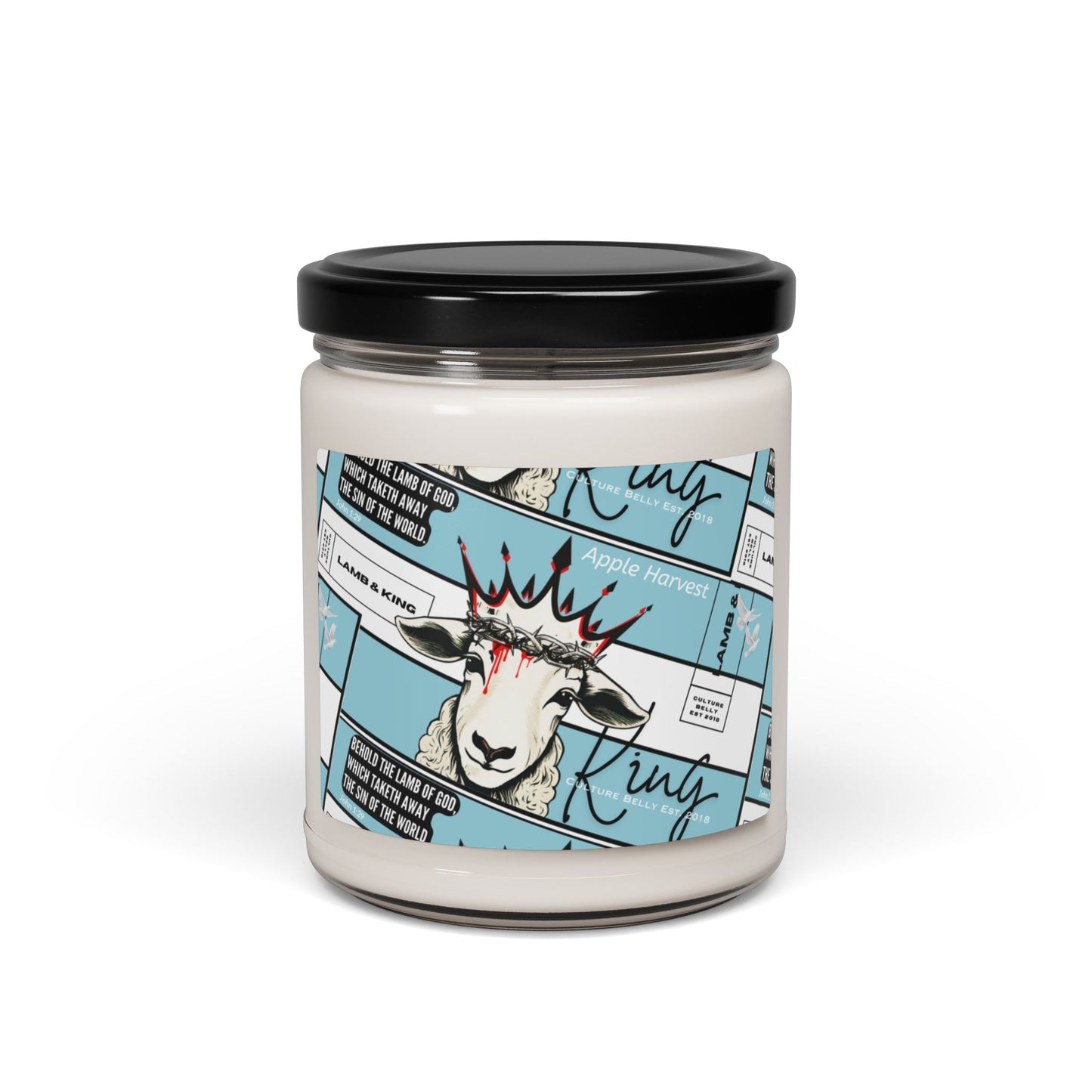 Vela perfumada Lamb & King: una fragancia de fe y realeza