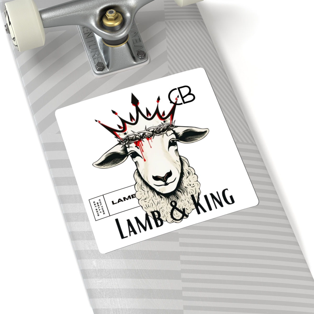 Lamb & King Vinyl Sticker
