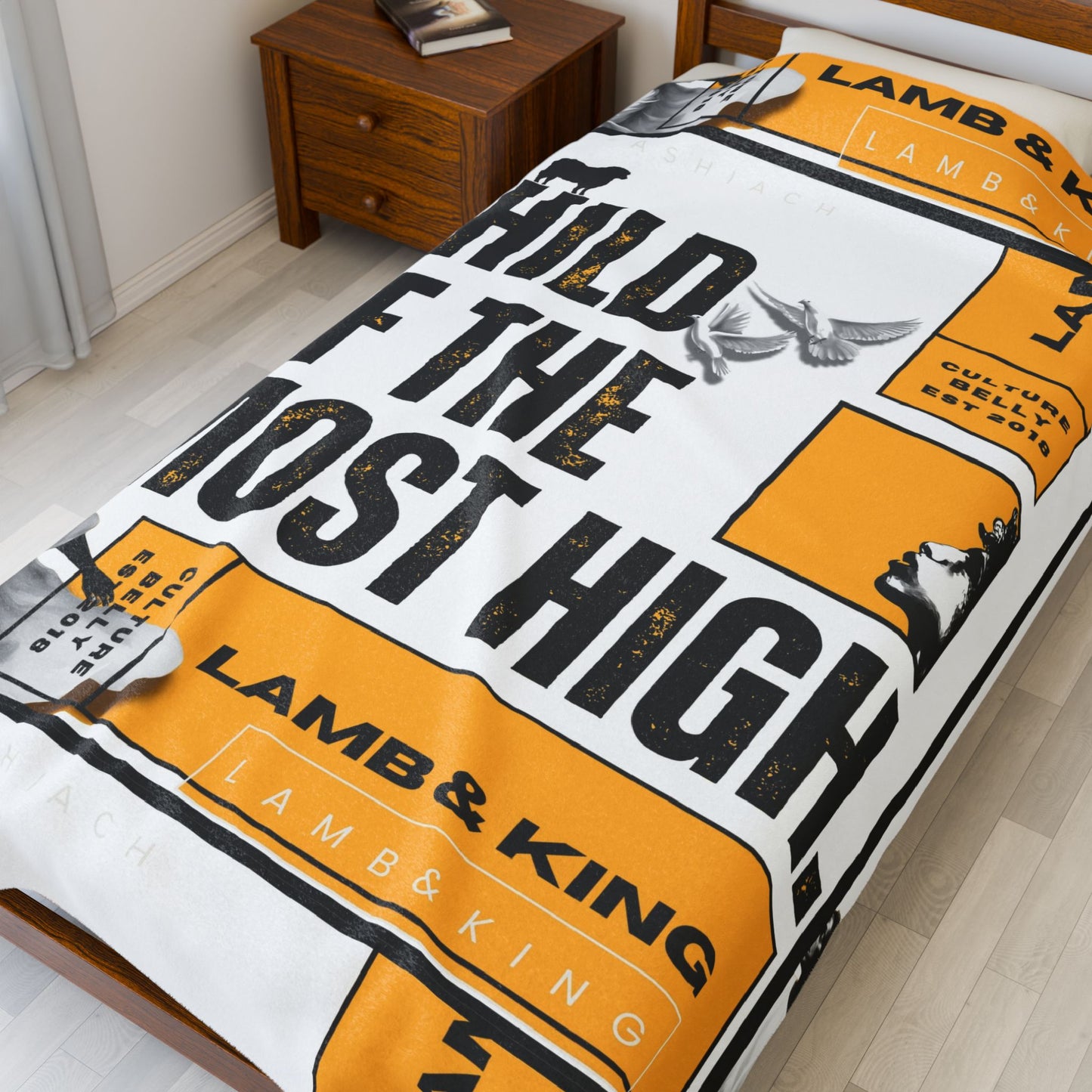 Child of the Most High Plush Blanket