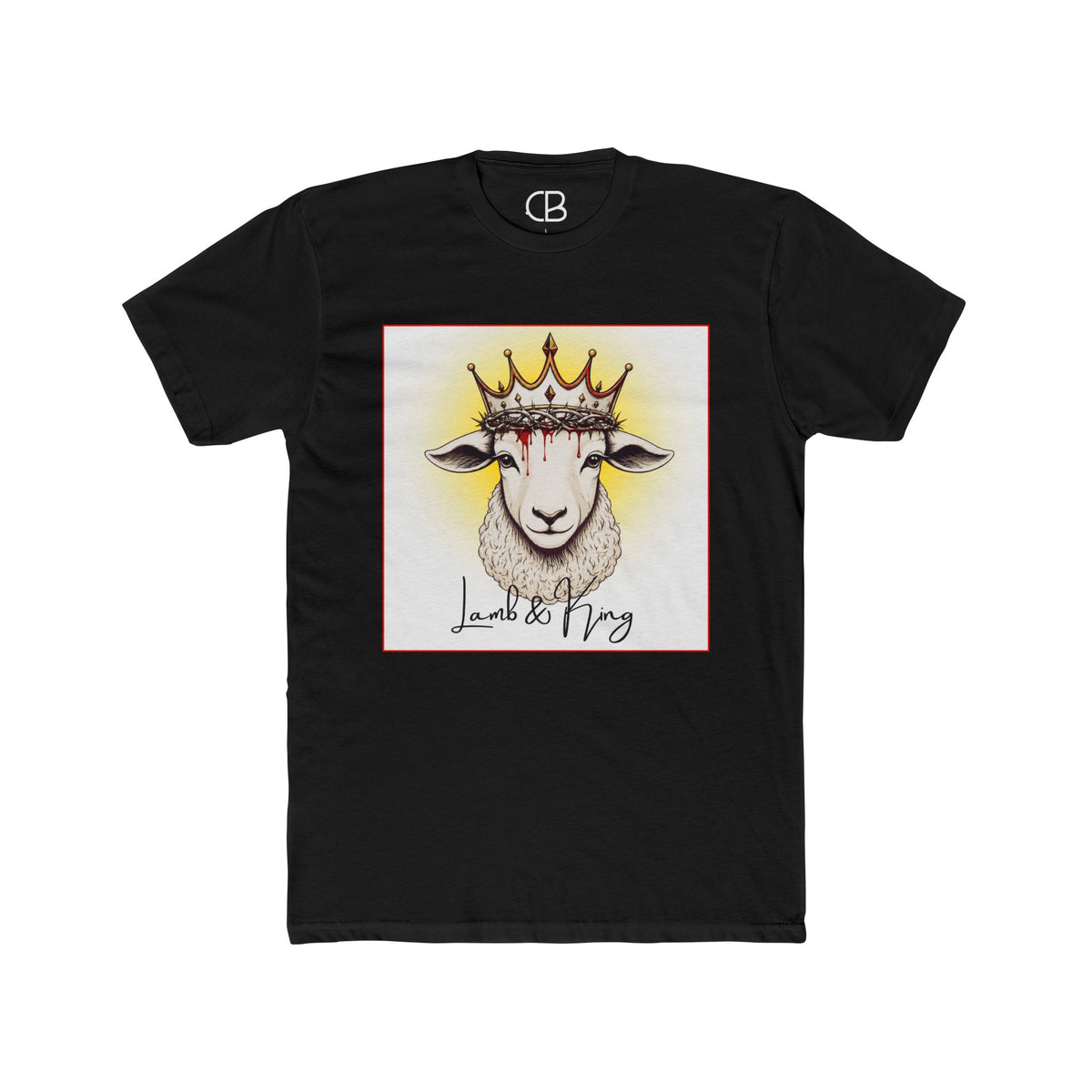 Lamb & King Script Logo Christian T-Shirt