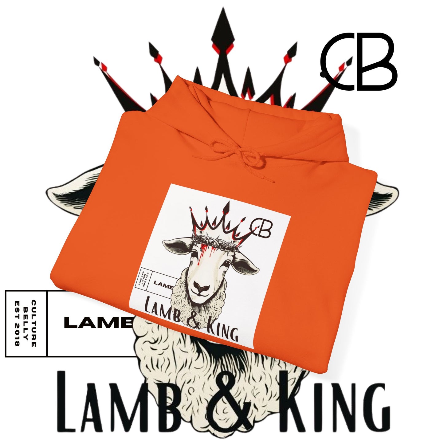 Lamb & King Pullover Hoodie