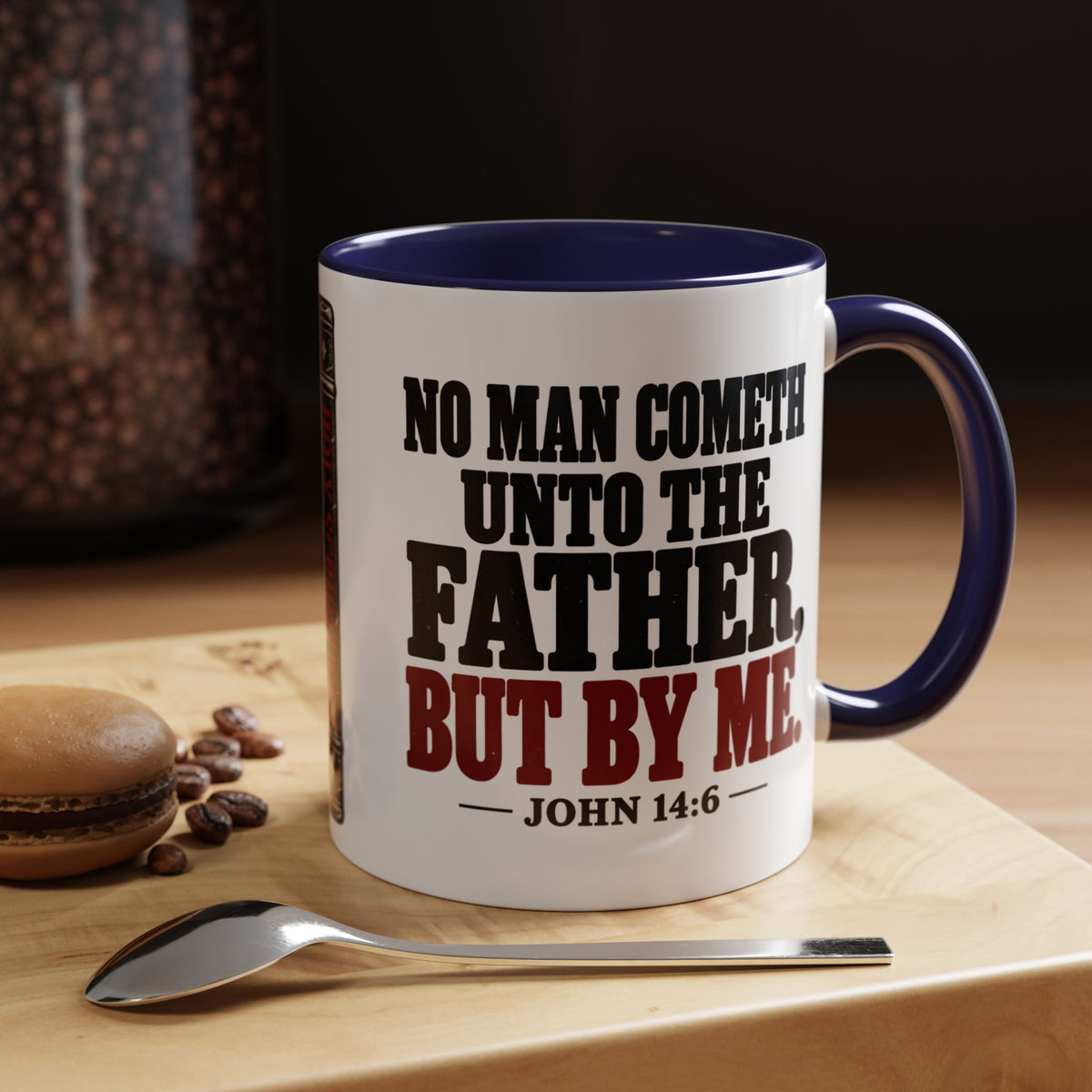 The Way, the Truth and the Life – John 14:6 Double-Sided Accent Coffee Mug