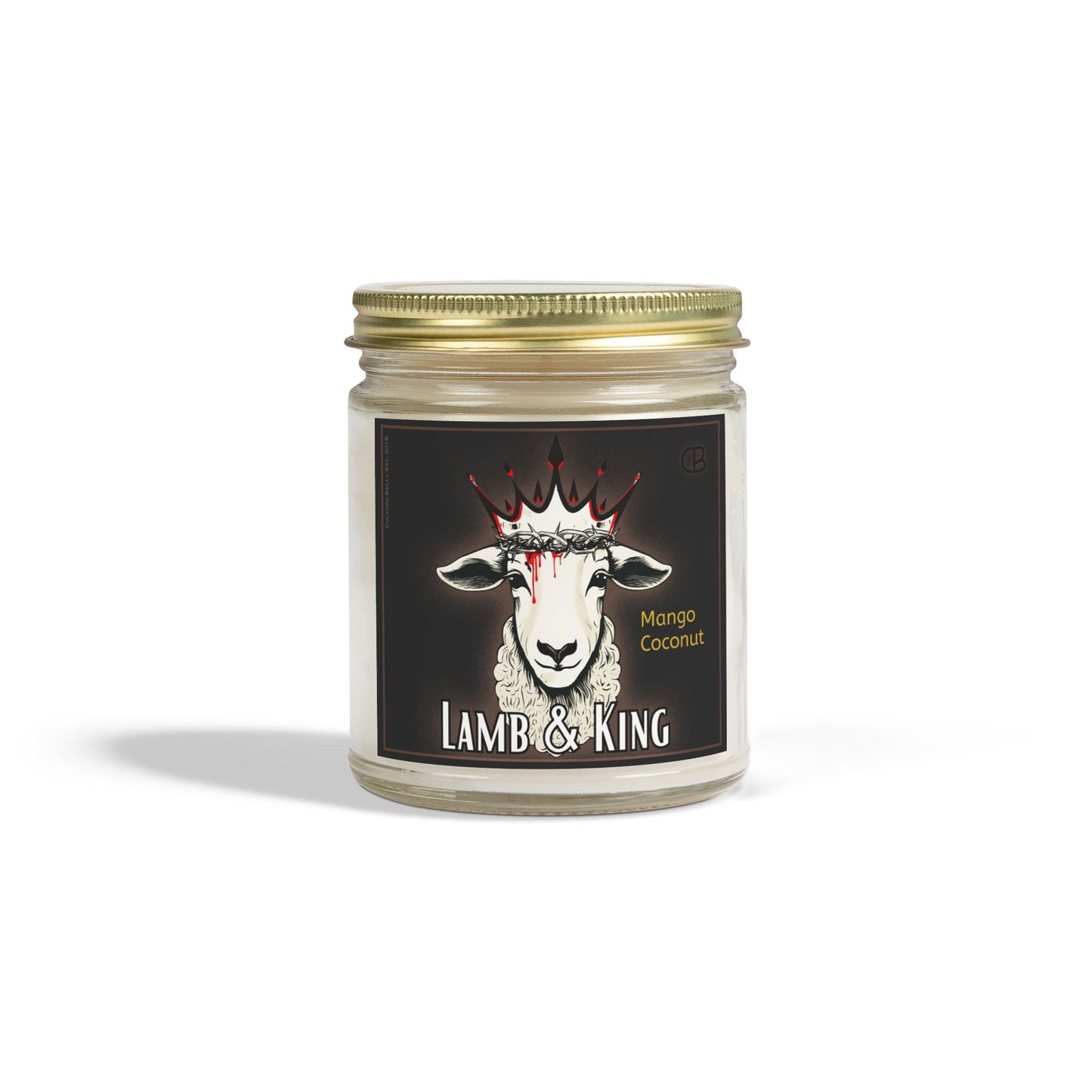 Lamb & King Candle – Mango Coconut Escape