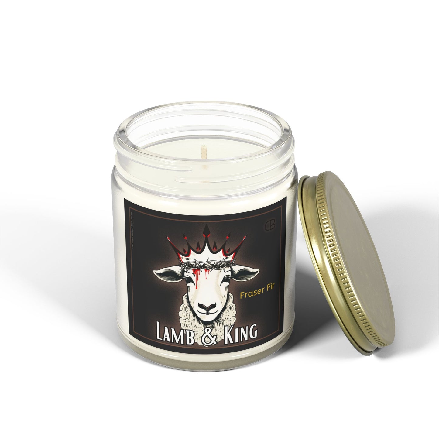 Lamb & King Candle – Fraser Fir