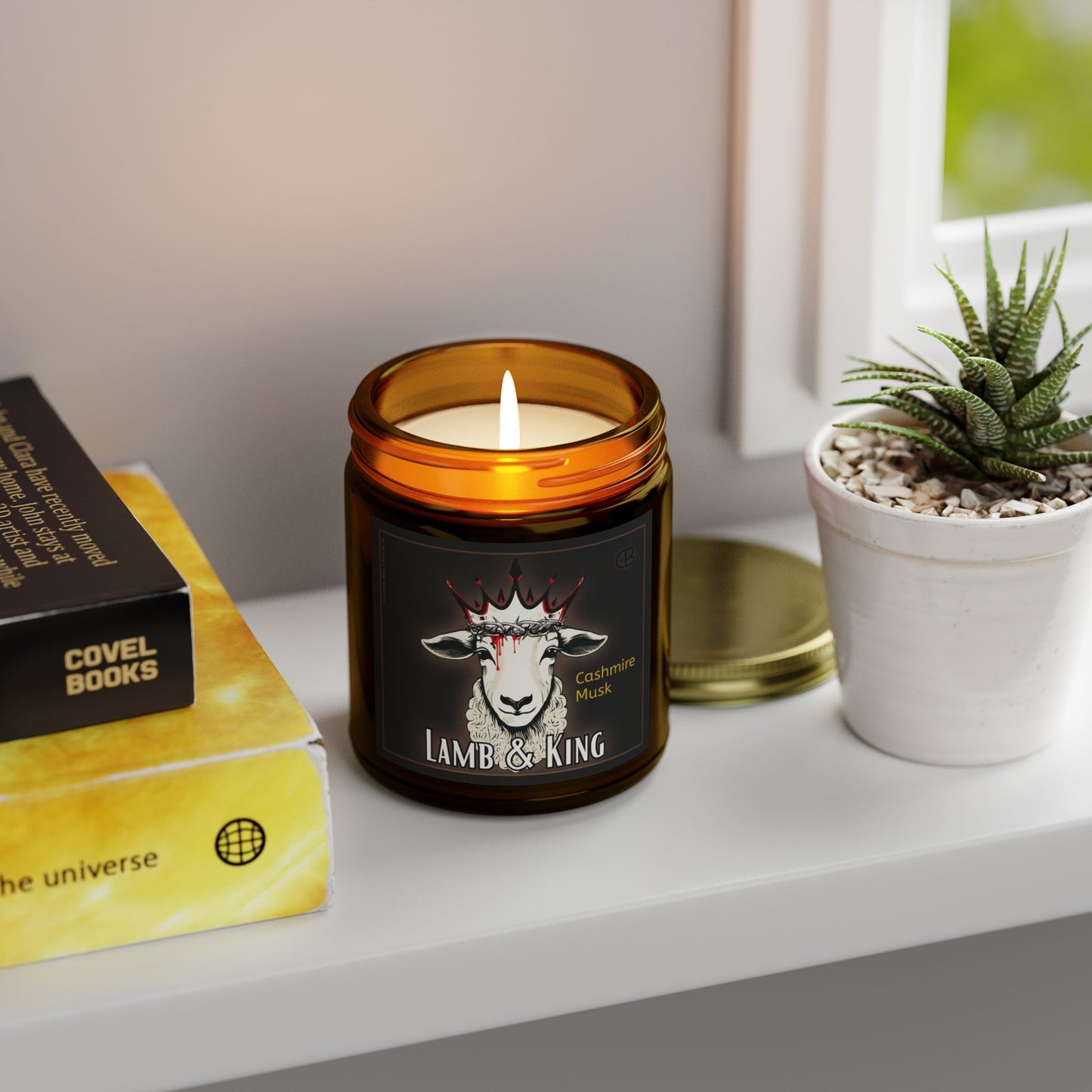 Lamb & King Candle – Cashmere Musk