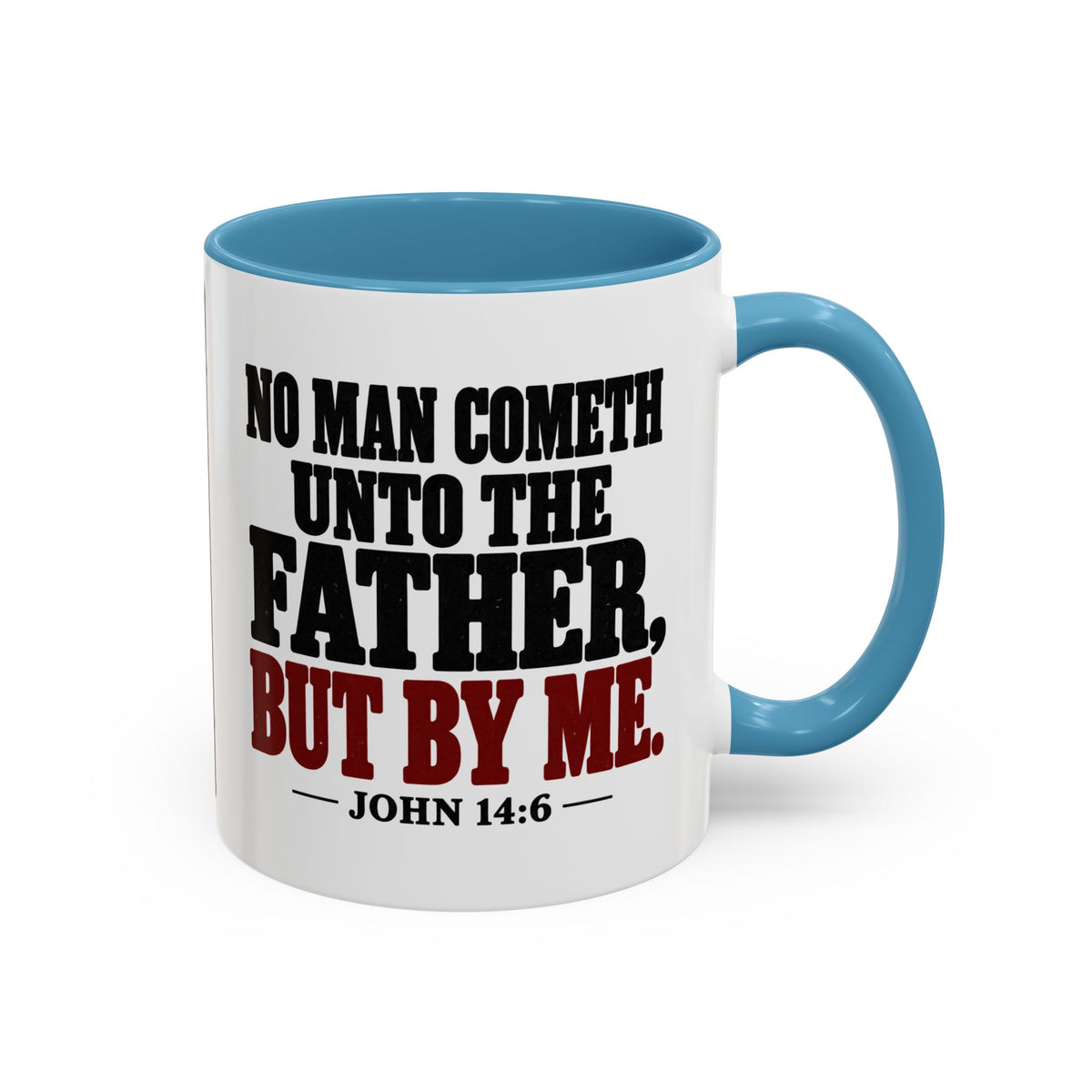 The Way, the Truth and the Life – John 14:6 Double-Sided Accent Coffee Mug