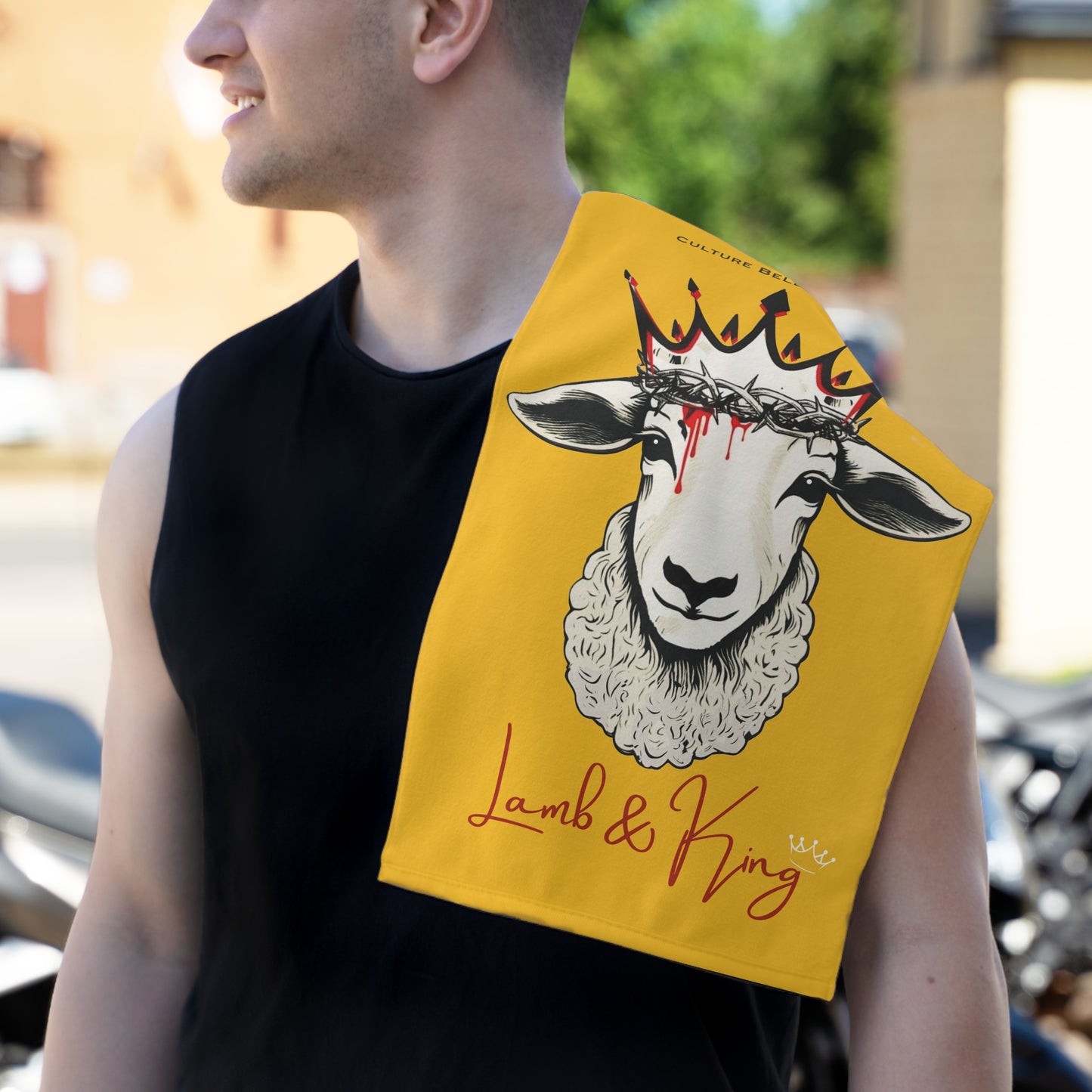 Lamb & King Sweat Towel