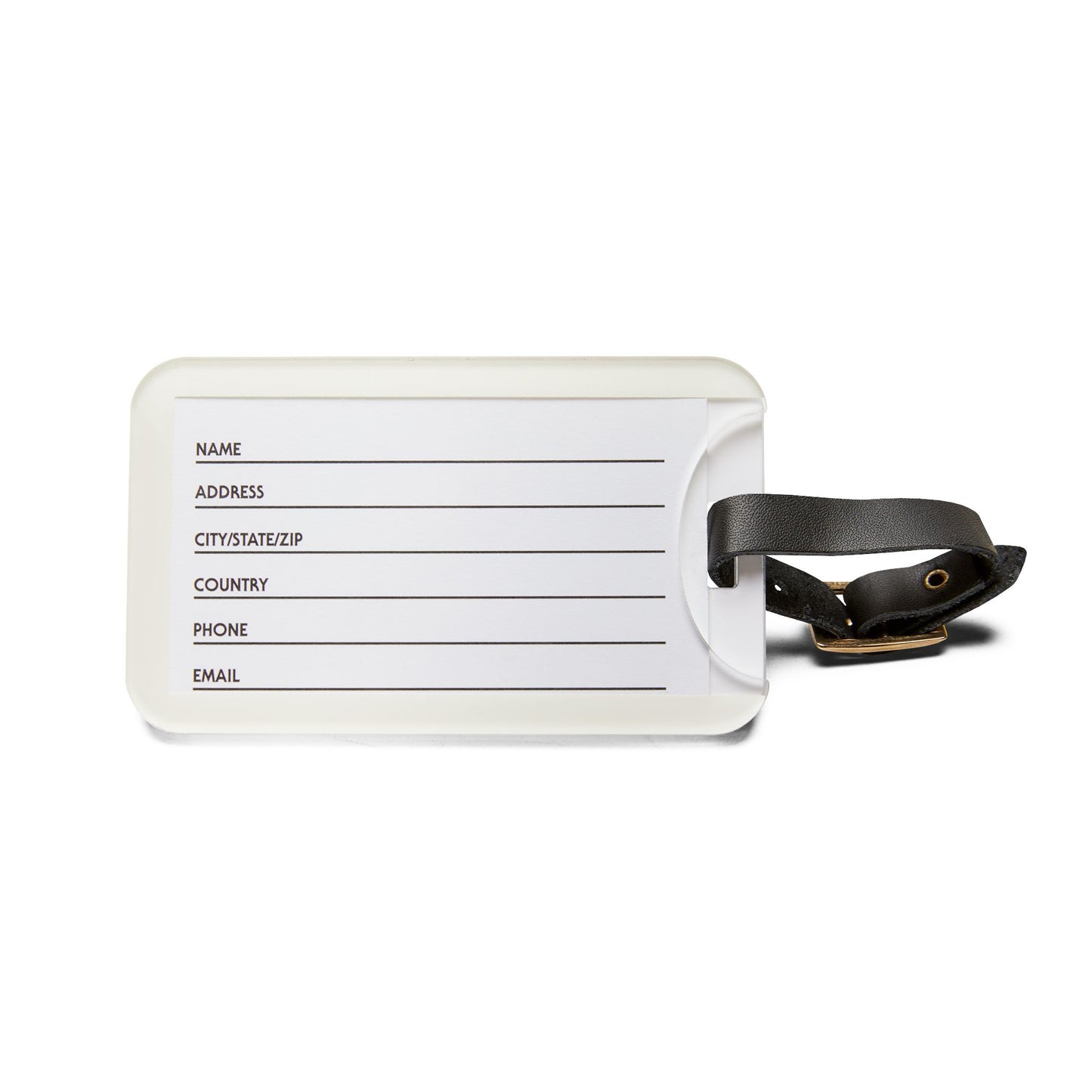 Lamb & King Christian Luggage Tag