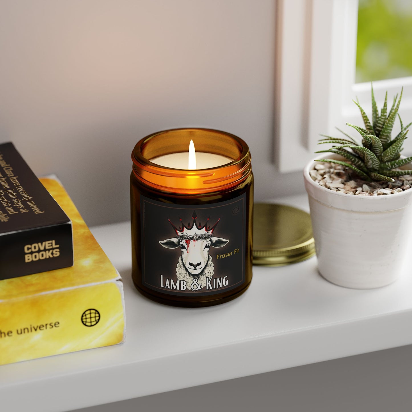 Lamb & King Candle – Fraser Fir