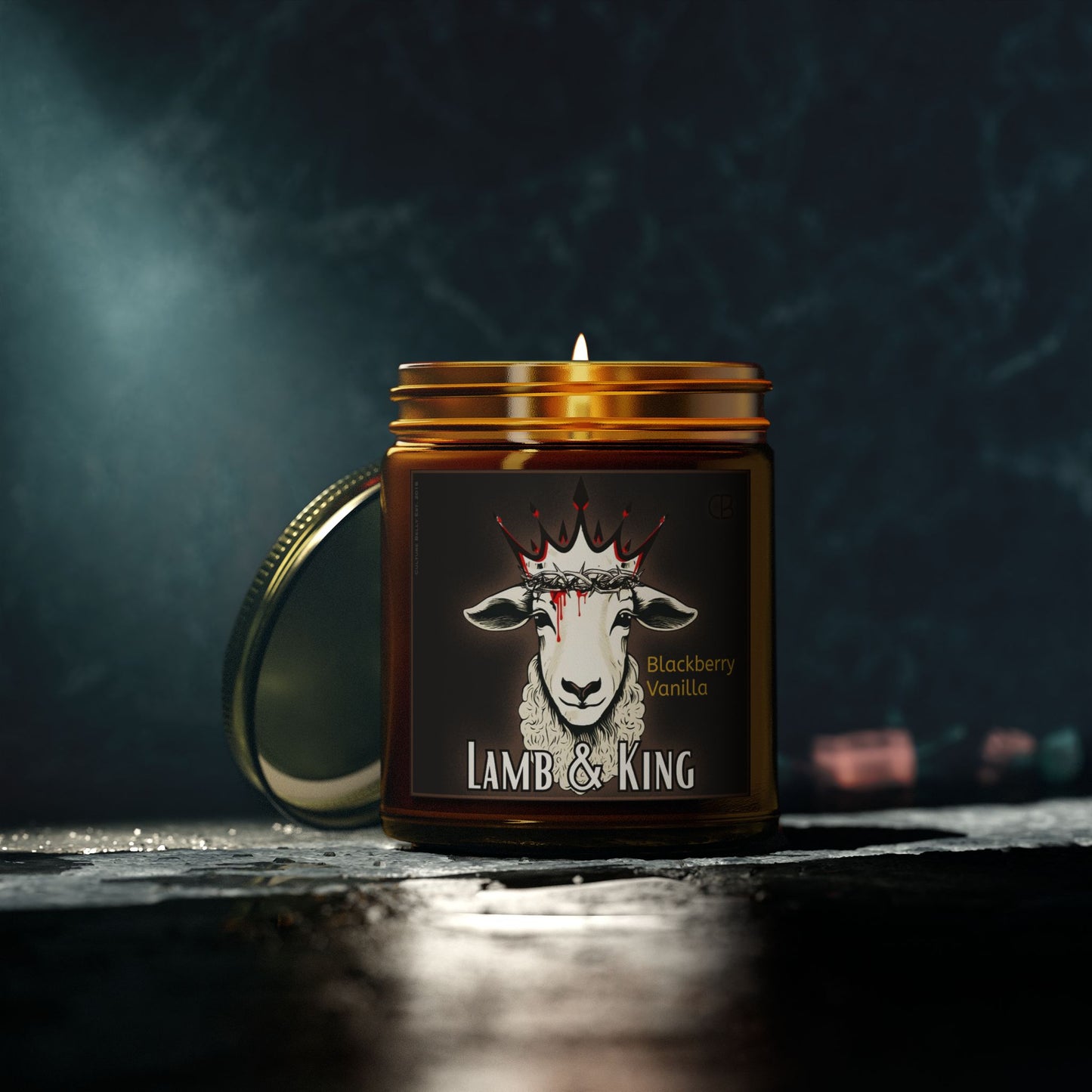 Lamb & King Candle – Blackberry Vanilla Comfort