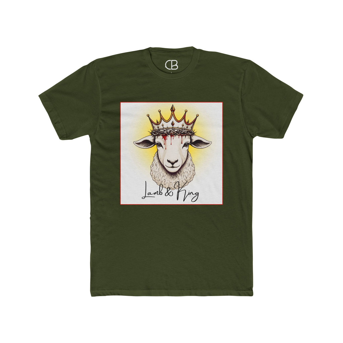 Lamb & King Script Logo Christian T-Shirt
