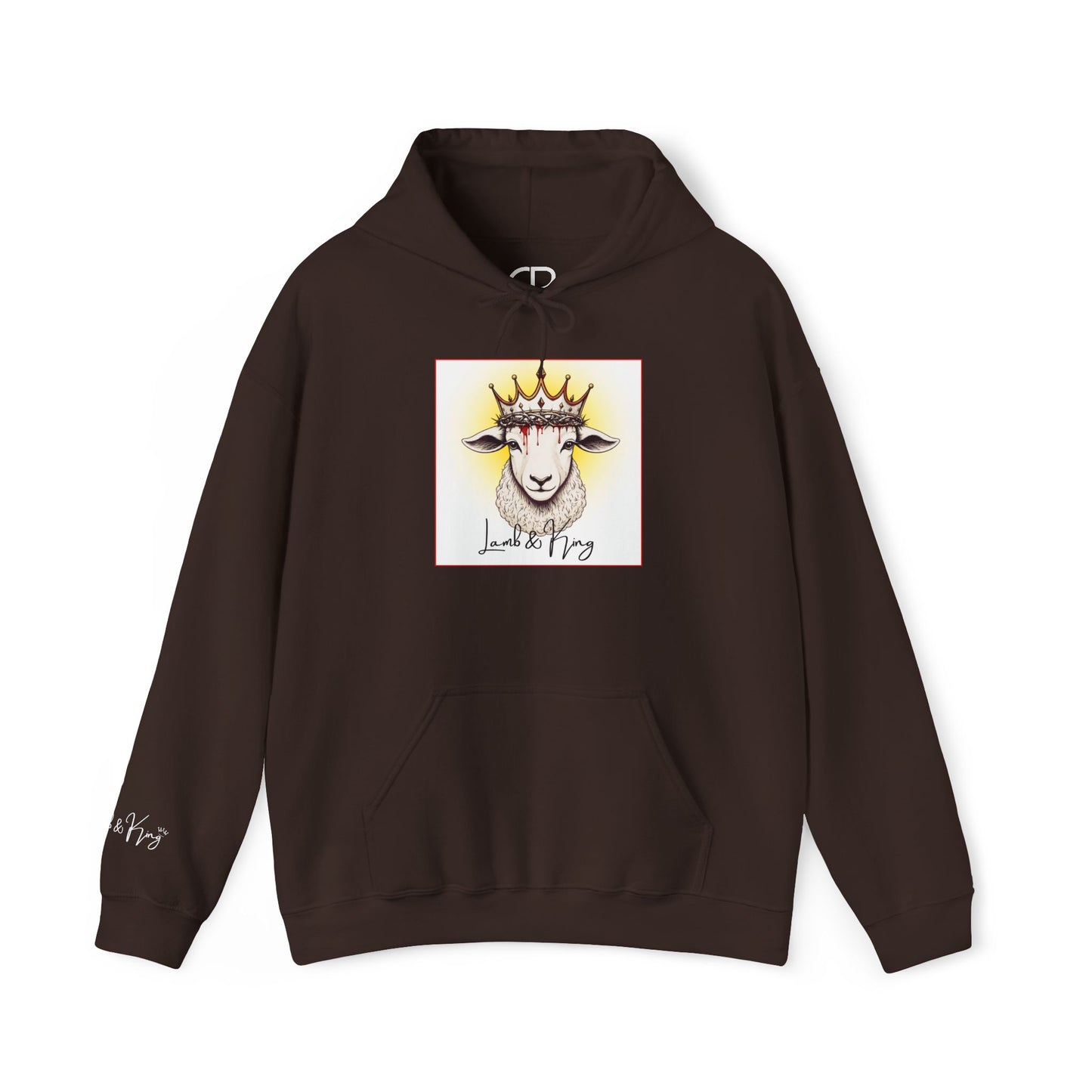 Lamb & King Script Christian Pullover Hoodie
