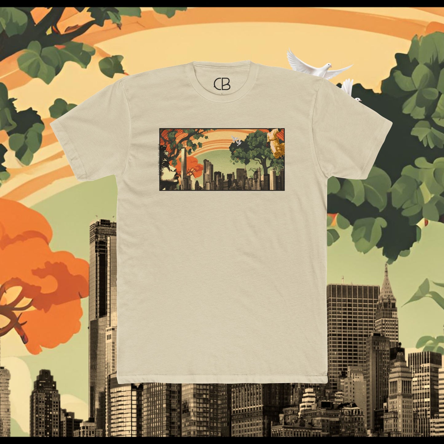 Camiseta NYC in Bloom