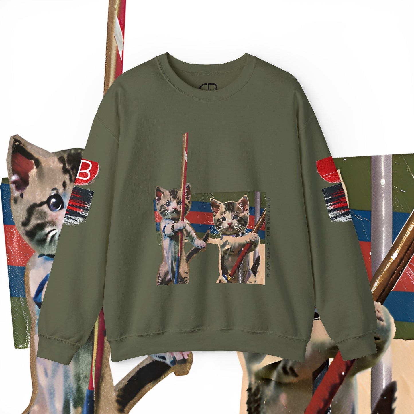 Courages Cats Sweater