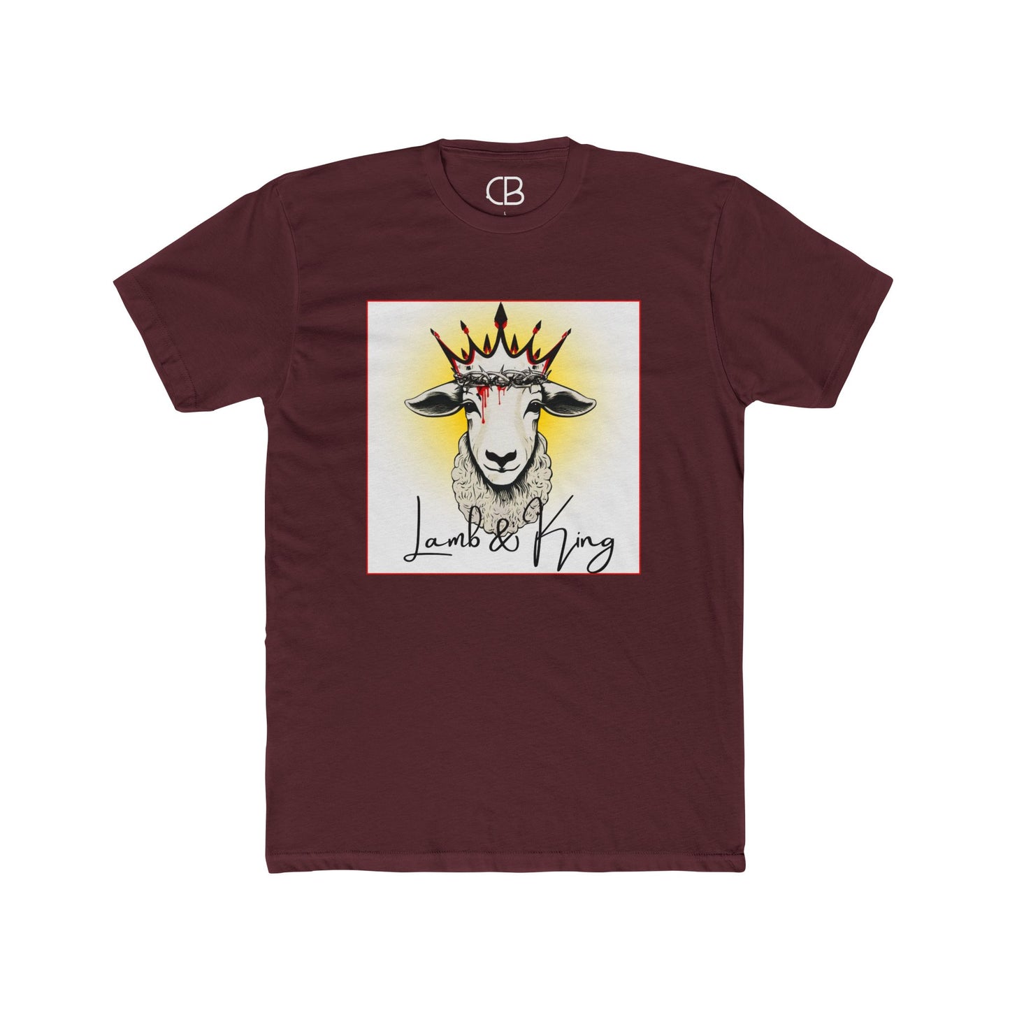 Camiseta de cordero y rey
