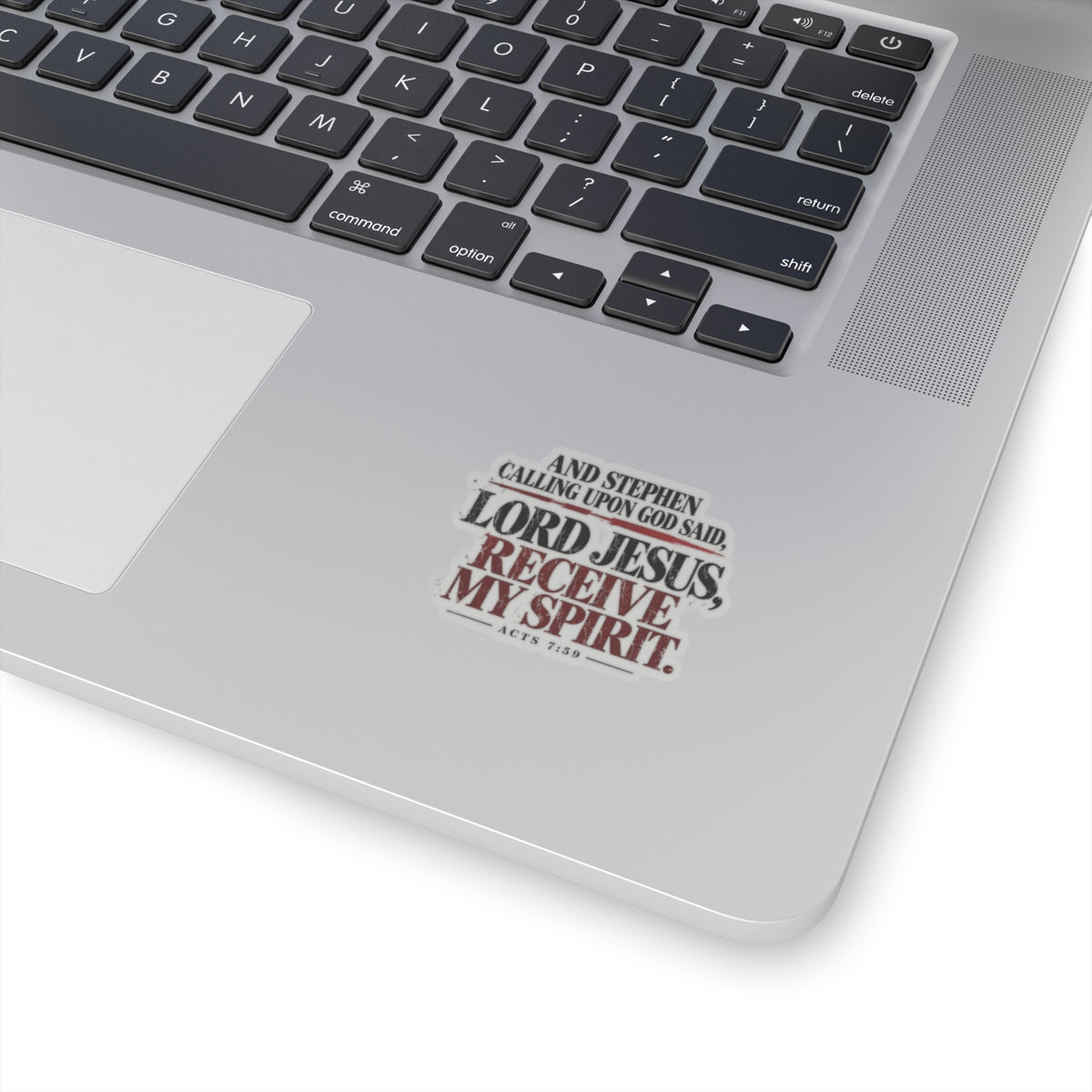 Lord Jesus, Receive My Spirit – Acts 7:59 Vinyl Sticker
