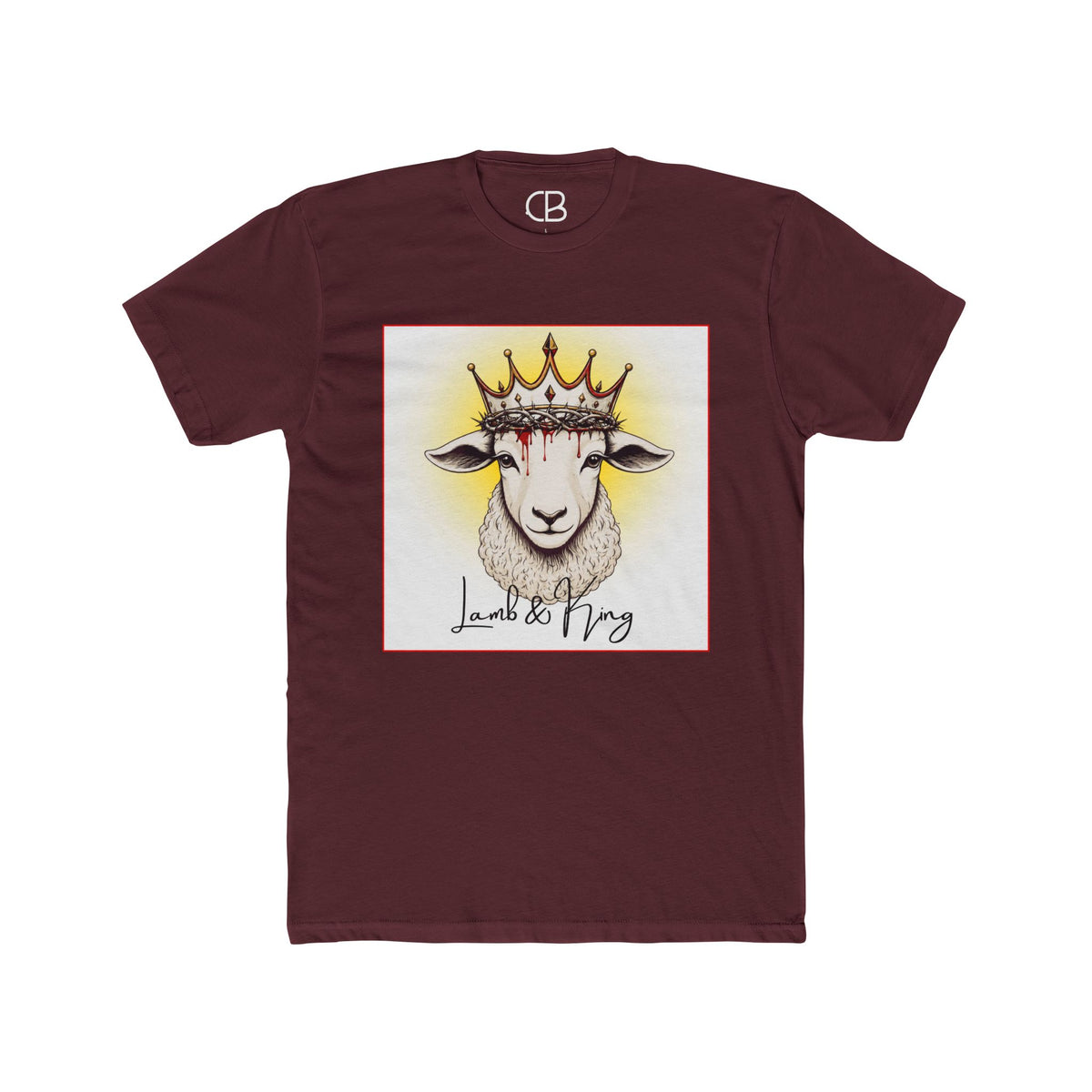 Lamb & King Script Logo Christian T-Shirt