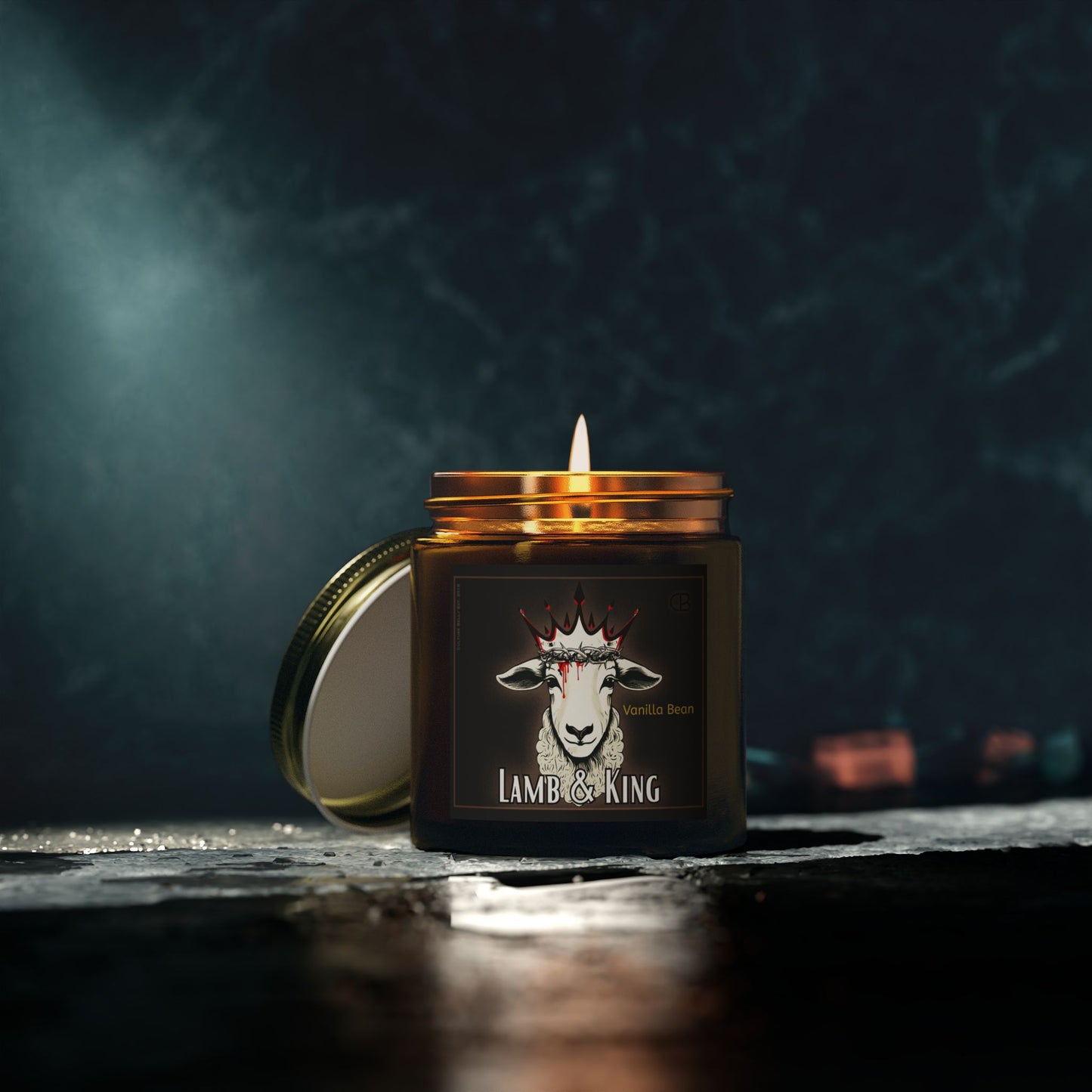 Lamb & King Candle – Vanilla Bean Comfort