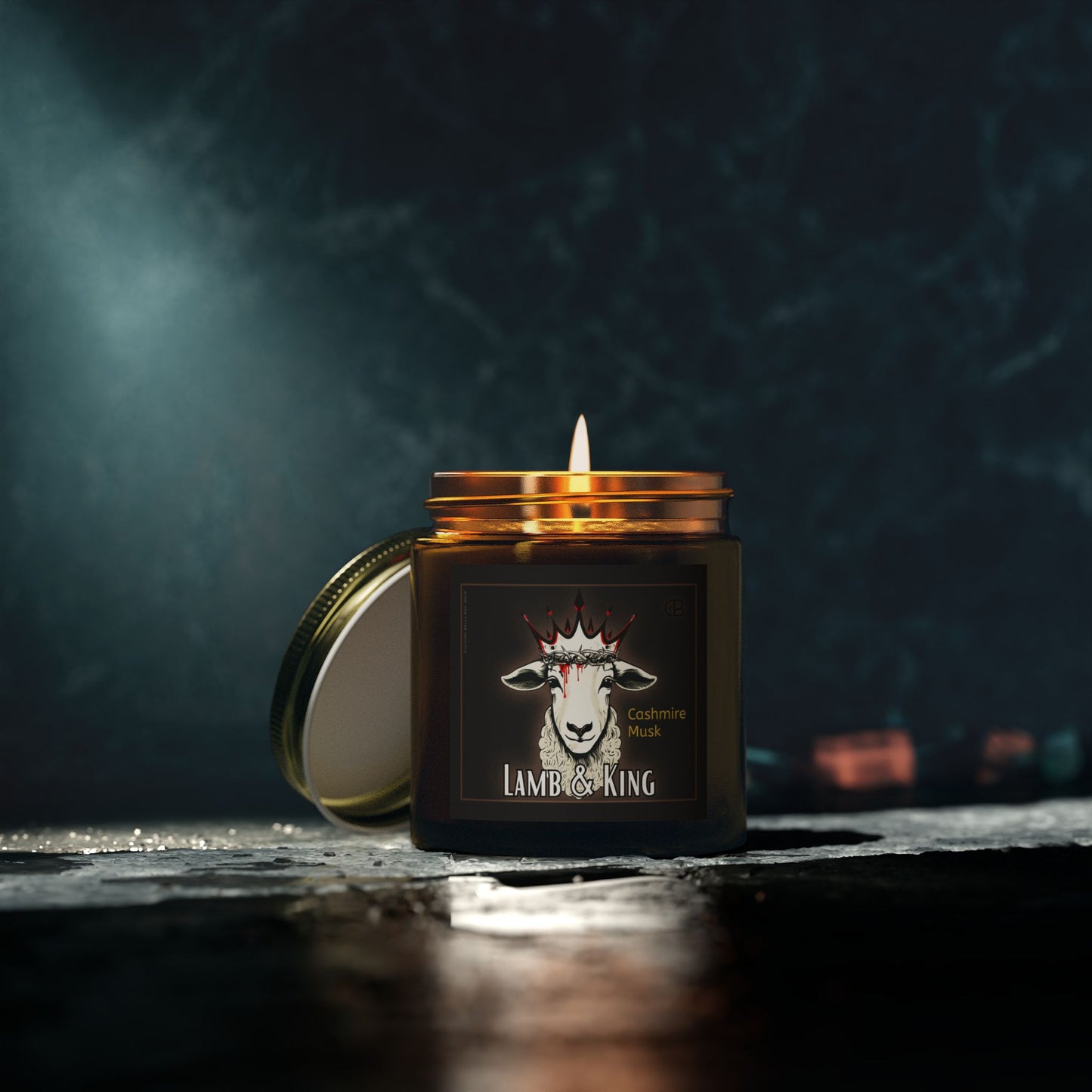 Lamb & King Candle – Cashmere Musk