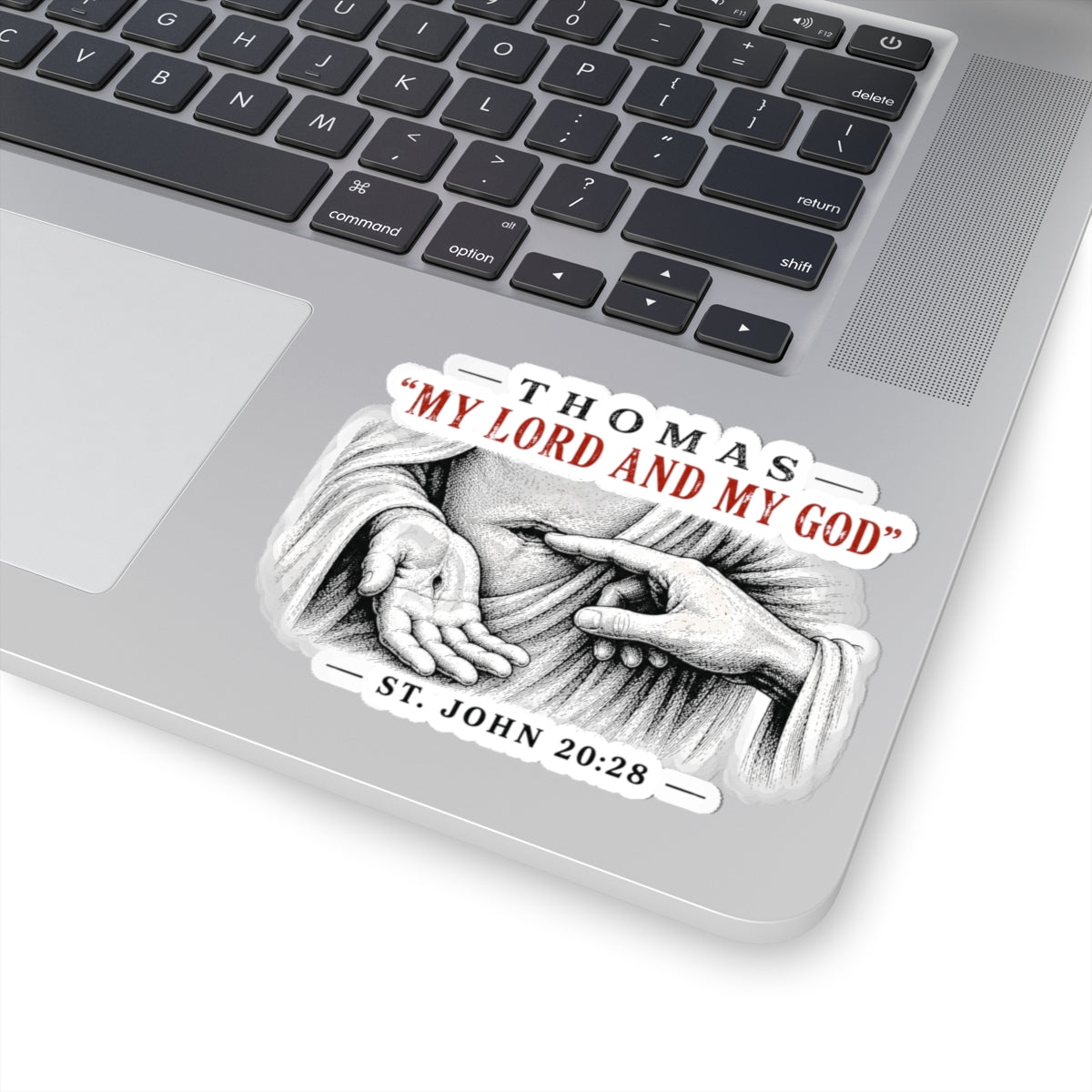 My Lord and My God – John 20:28 Scripture Vinyl Sticker