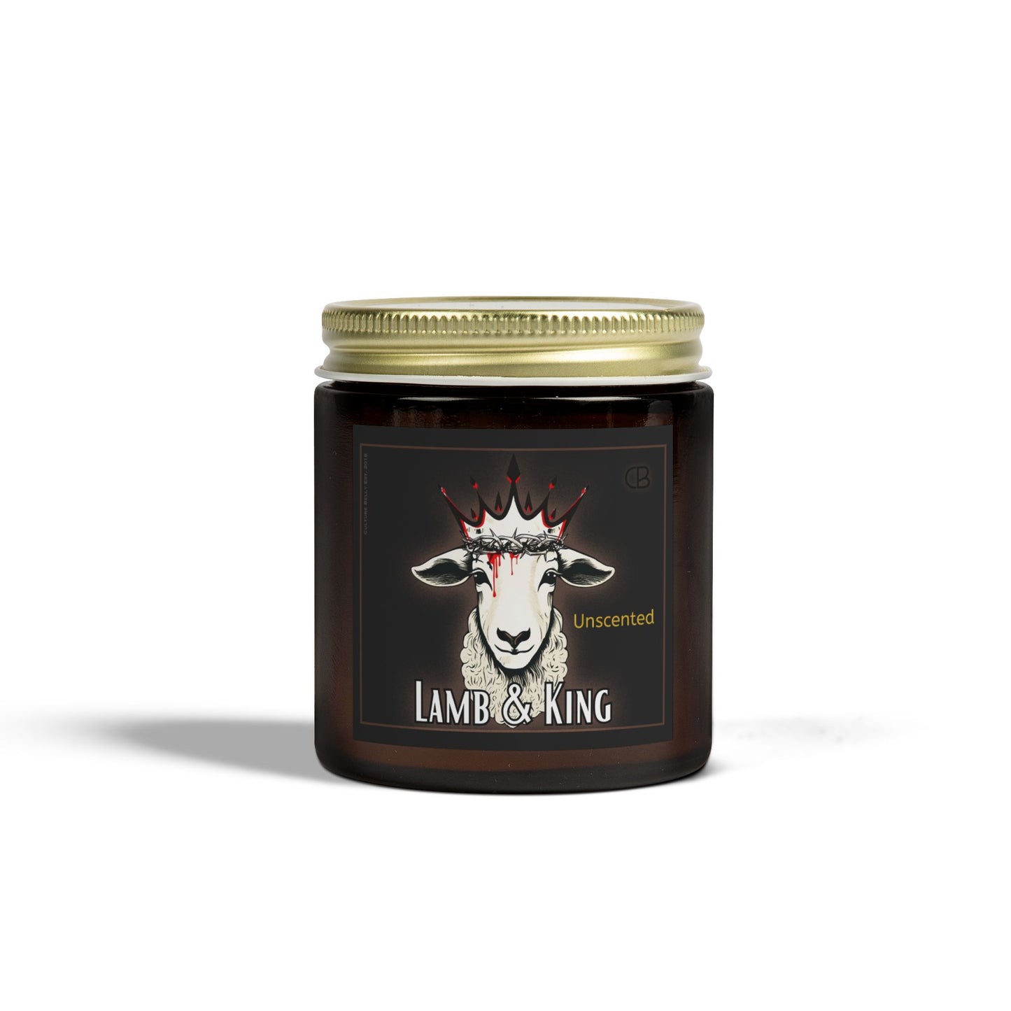 Lamb & King Candle – Pure Light (Unscented)