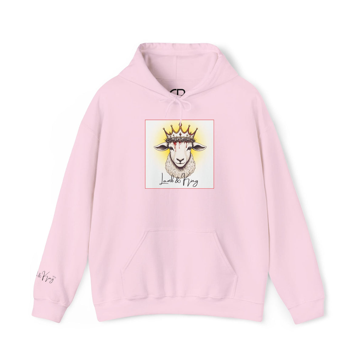 Lamb & King Script Christian Pullover Hoodie