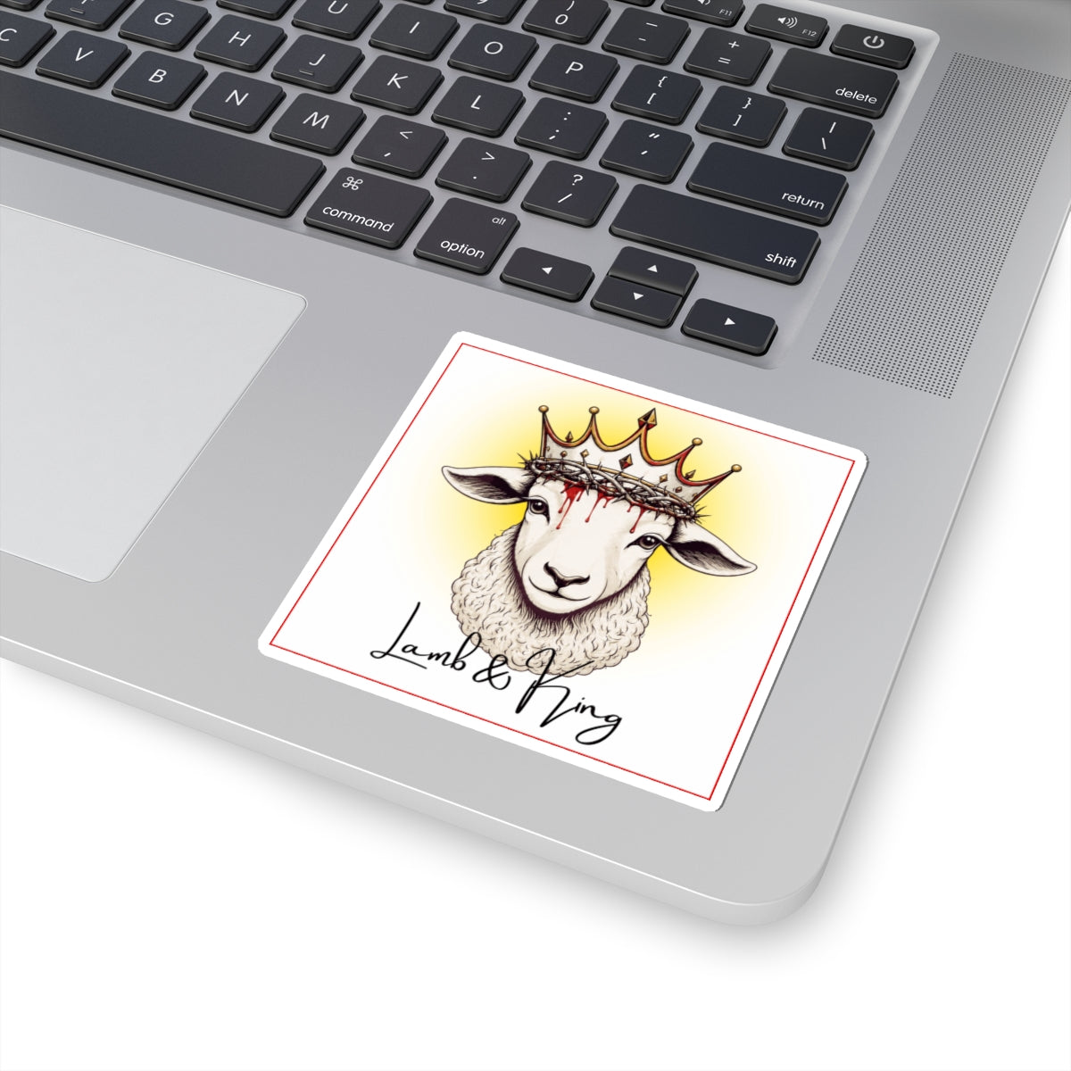 Lamb & King Christian Vinyl Sticker