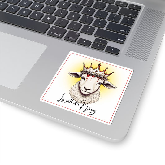 Lamb & King Christian Vinyl Sticker