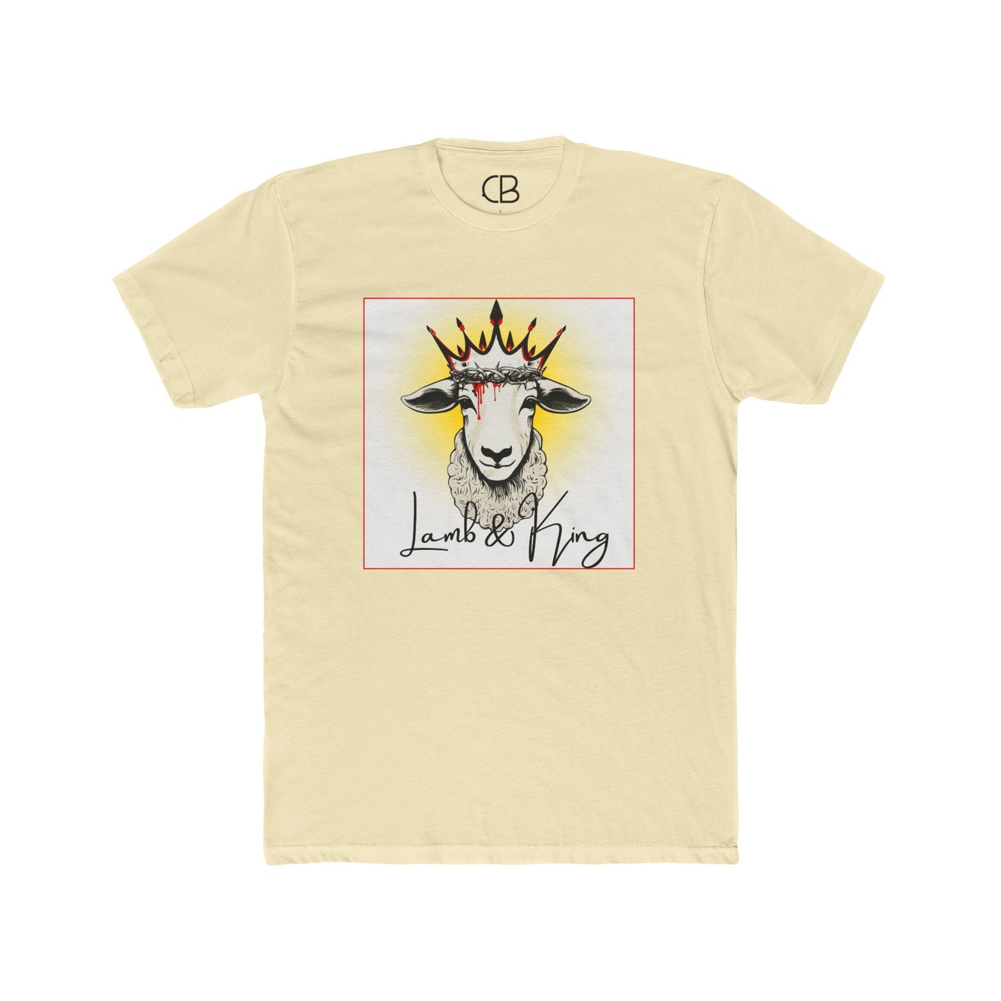 Camiseta de cordero y rey