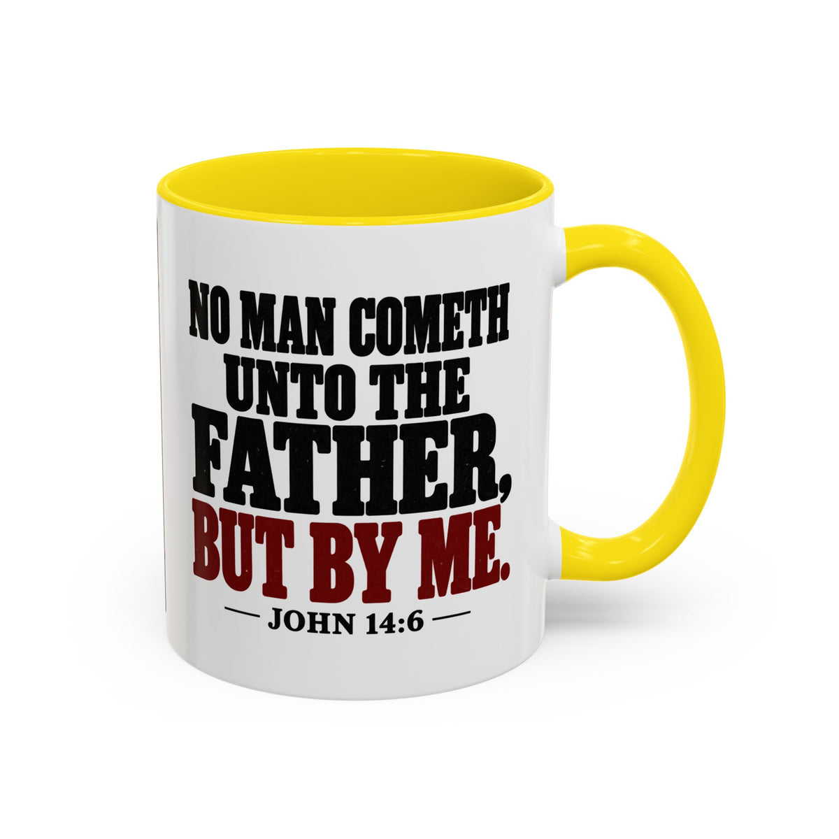 The Way, the Truth and the Life – John 14:6 Double-Sided Accent Coffee Mug