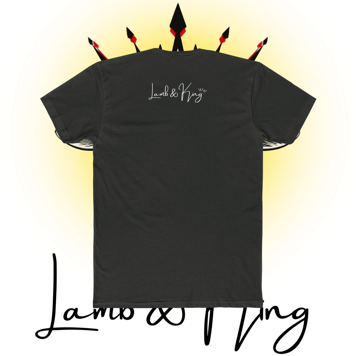 Lamb & King Script Logo Christian T-Shirt