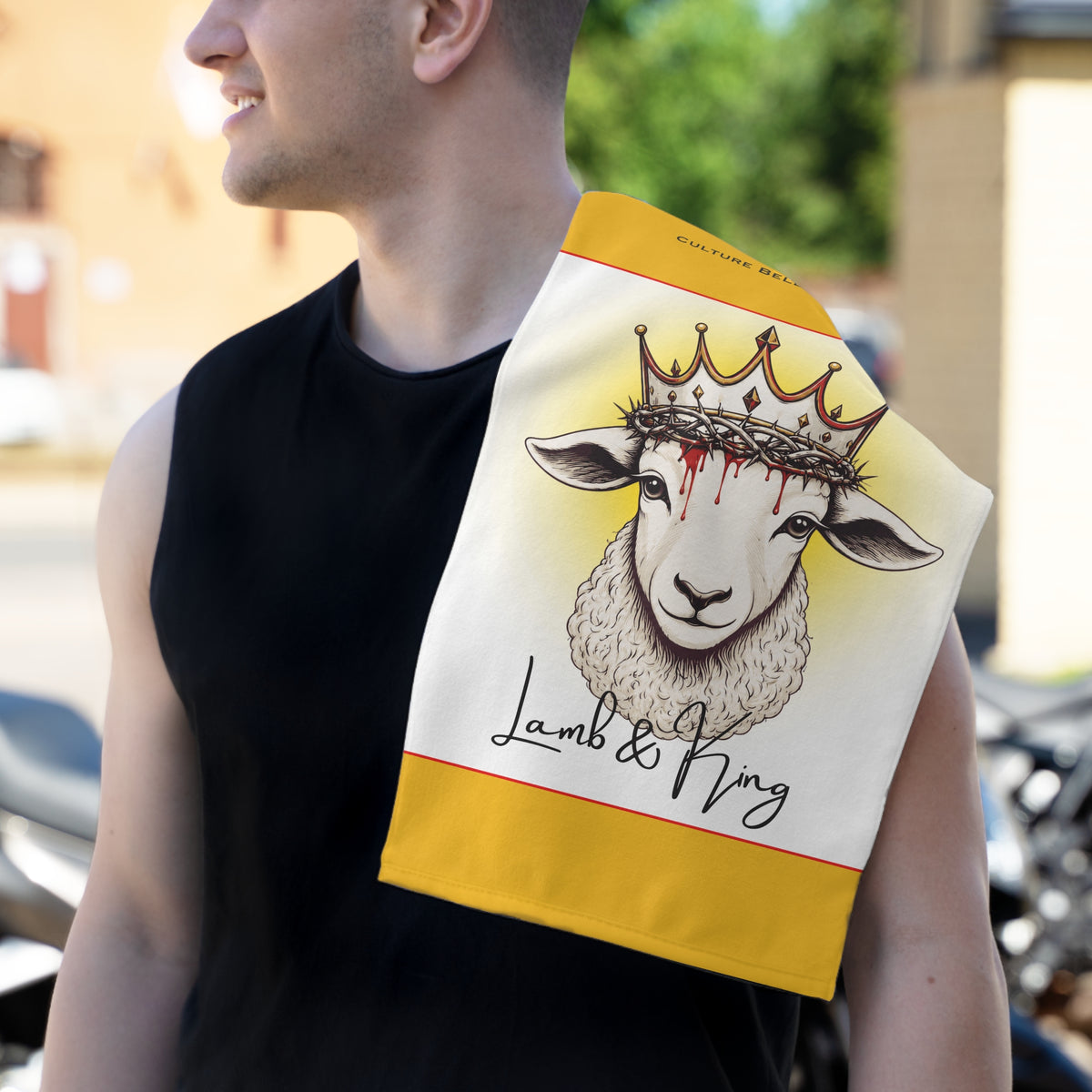 Lamb & King Faith Sweat Towel