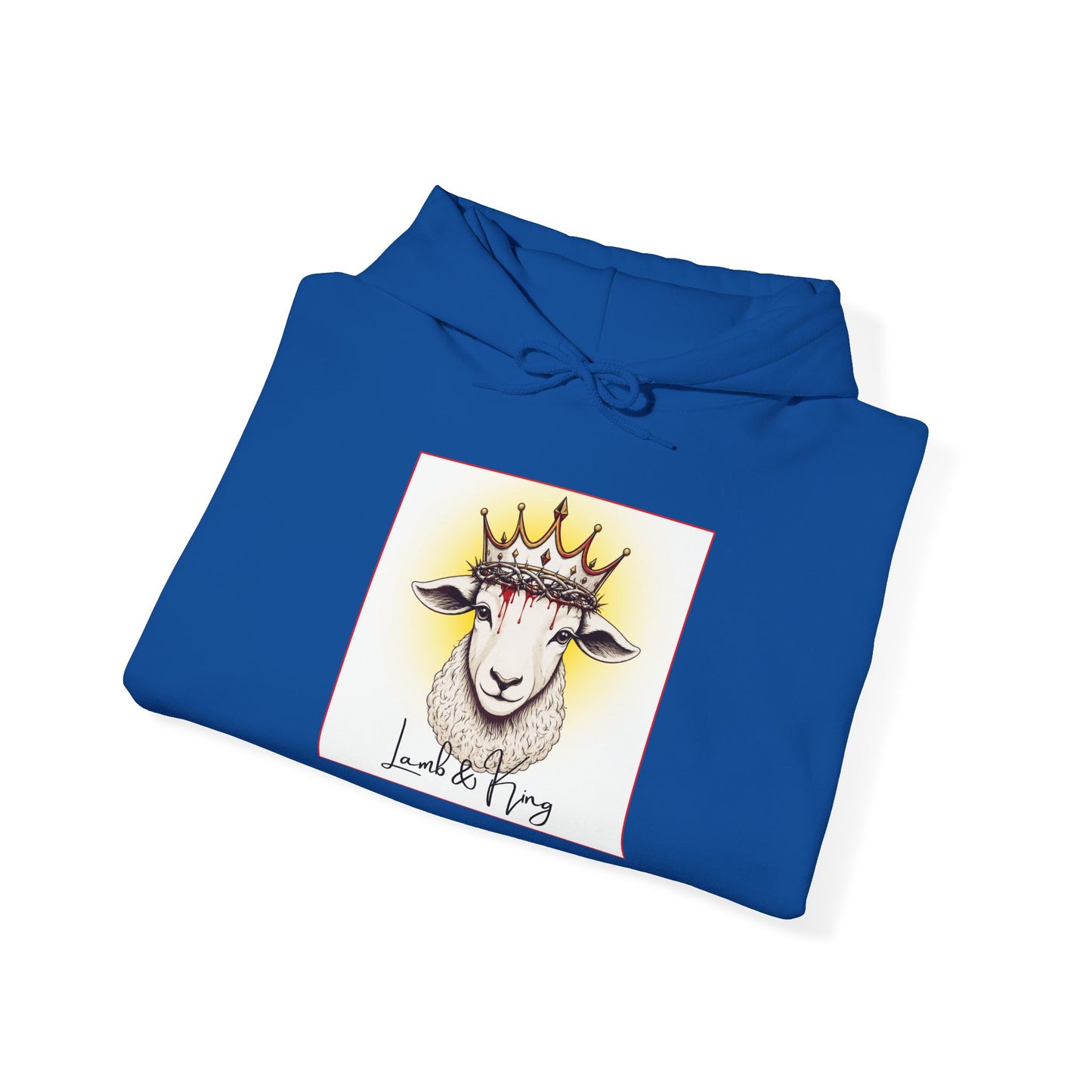 Lamb & King Script Christian Pullover Hoodie