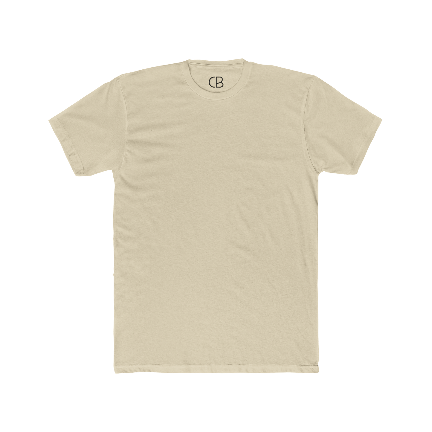 Camiseta unisex de algodón con cuello redondo