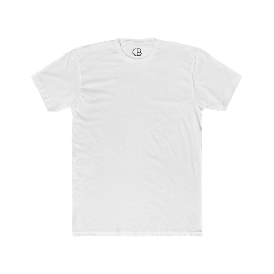 T-shirt ras du cou unisexe en coton