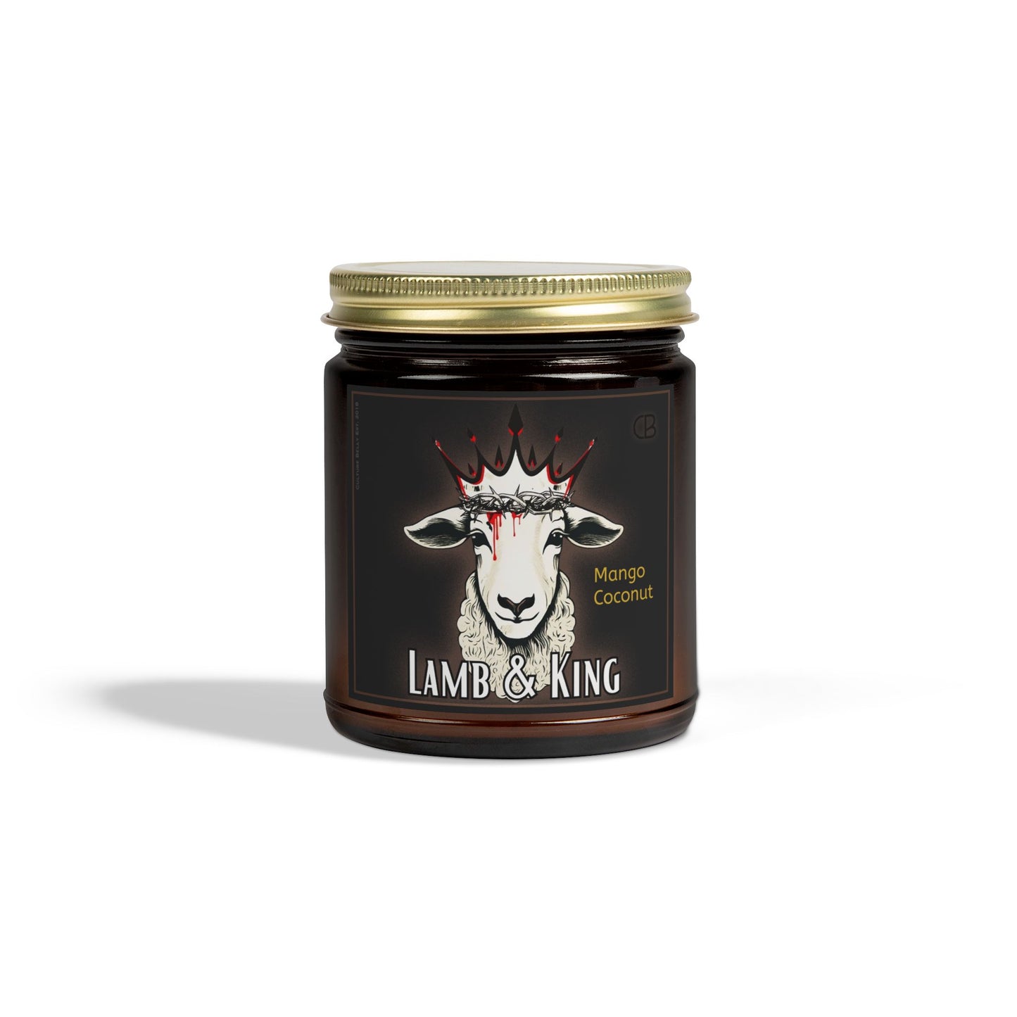 Lamb & King Candle – Mango Coconut Escape