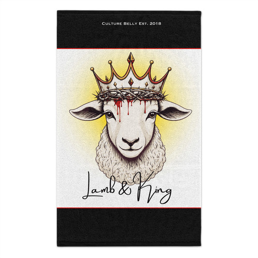 Lamb & King Crown Sweat Towel