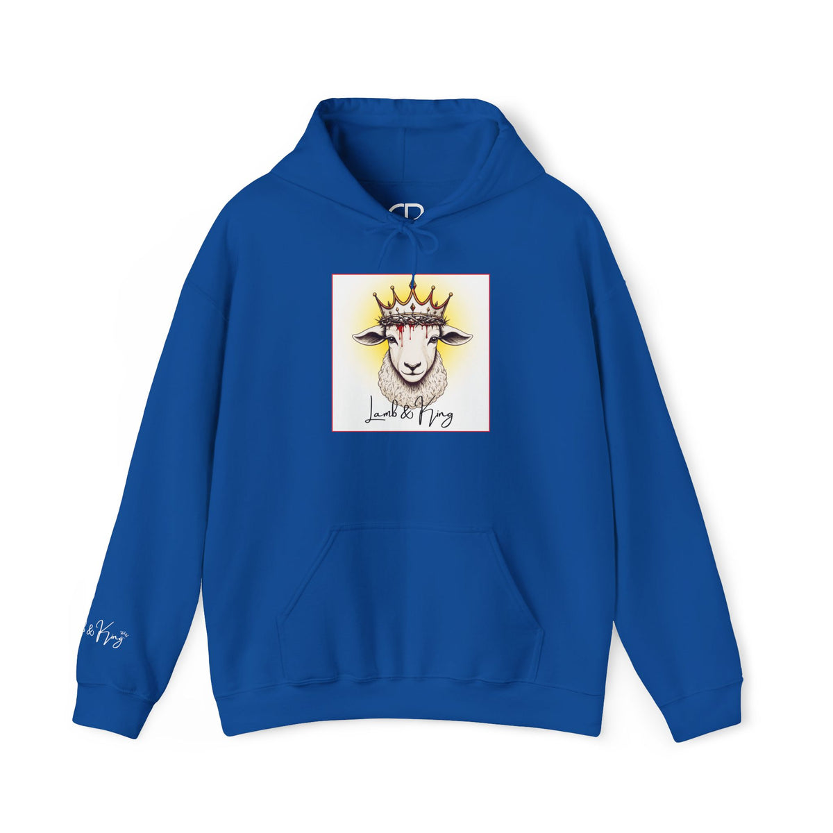 Lamb & King Script Christian Pullover Hoodie