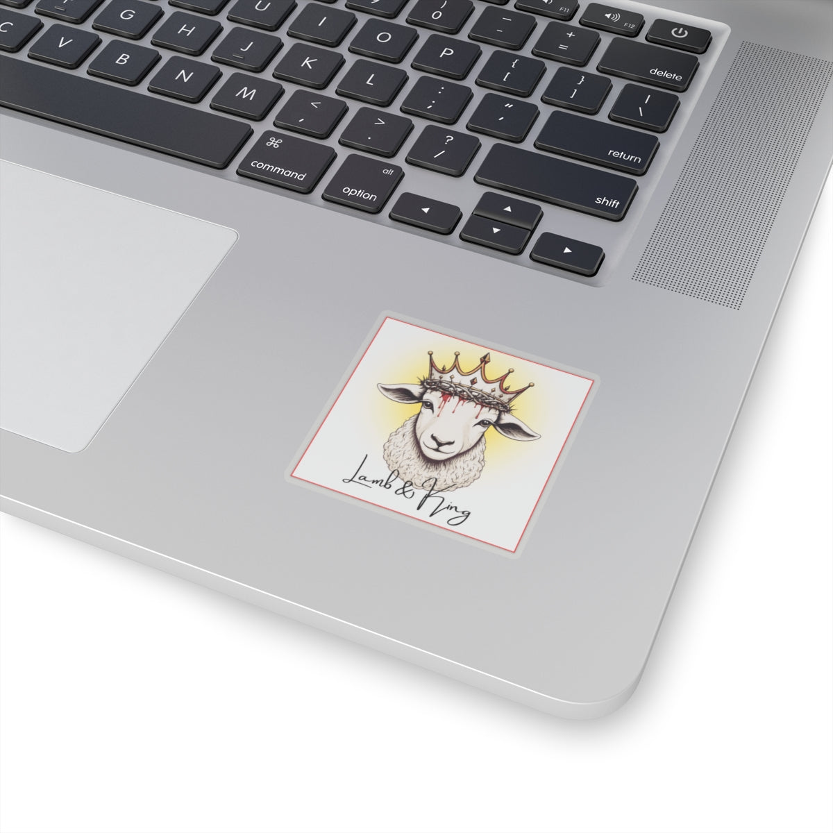 Lamb & King Christian Vinyl Sticker