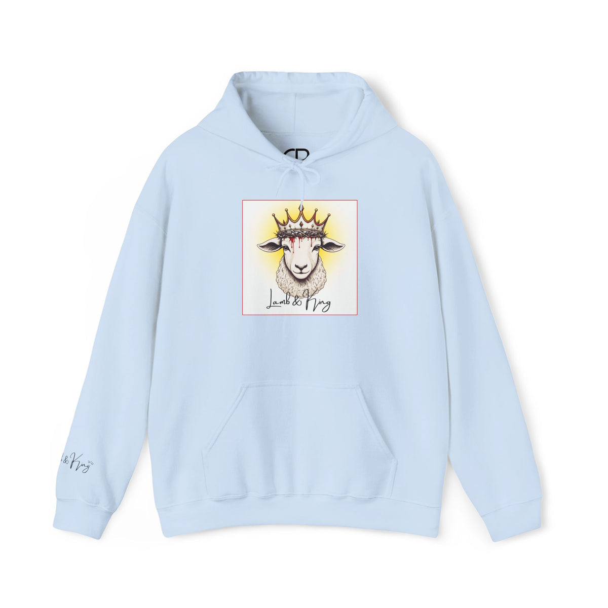 Lamb & King Script Christian Pullover Hoodie