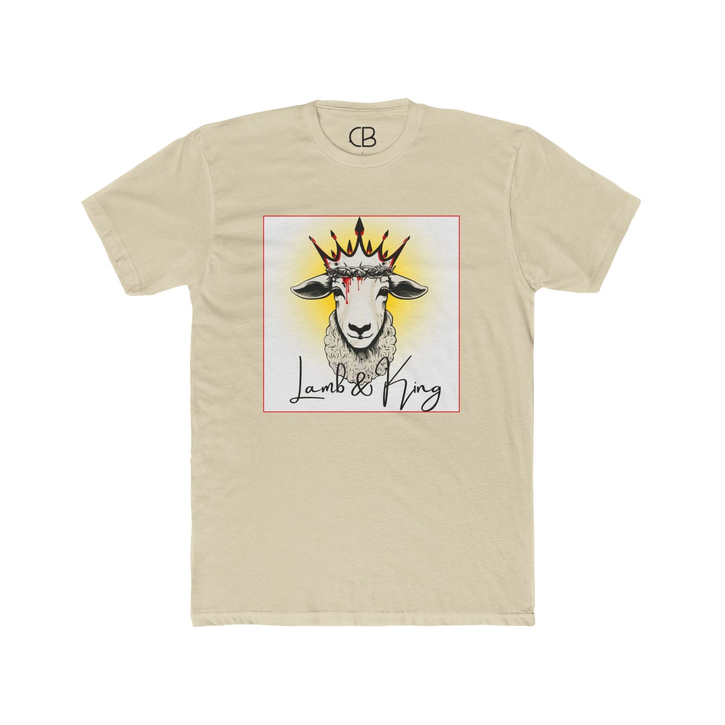Camiseta de cordero y rey