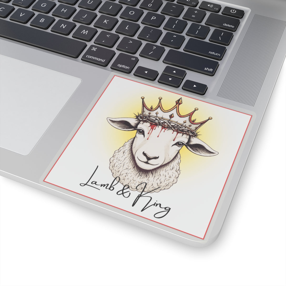 Lamb & King Christian Vinyl Sticker