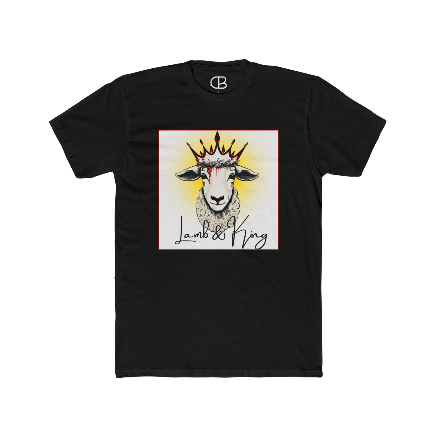 Camiseta de cordero y rey