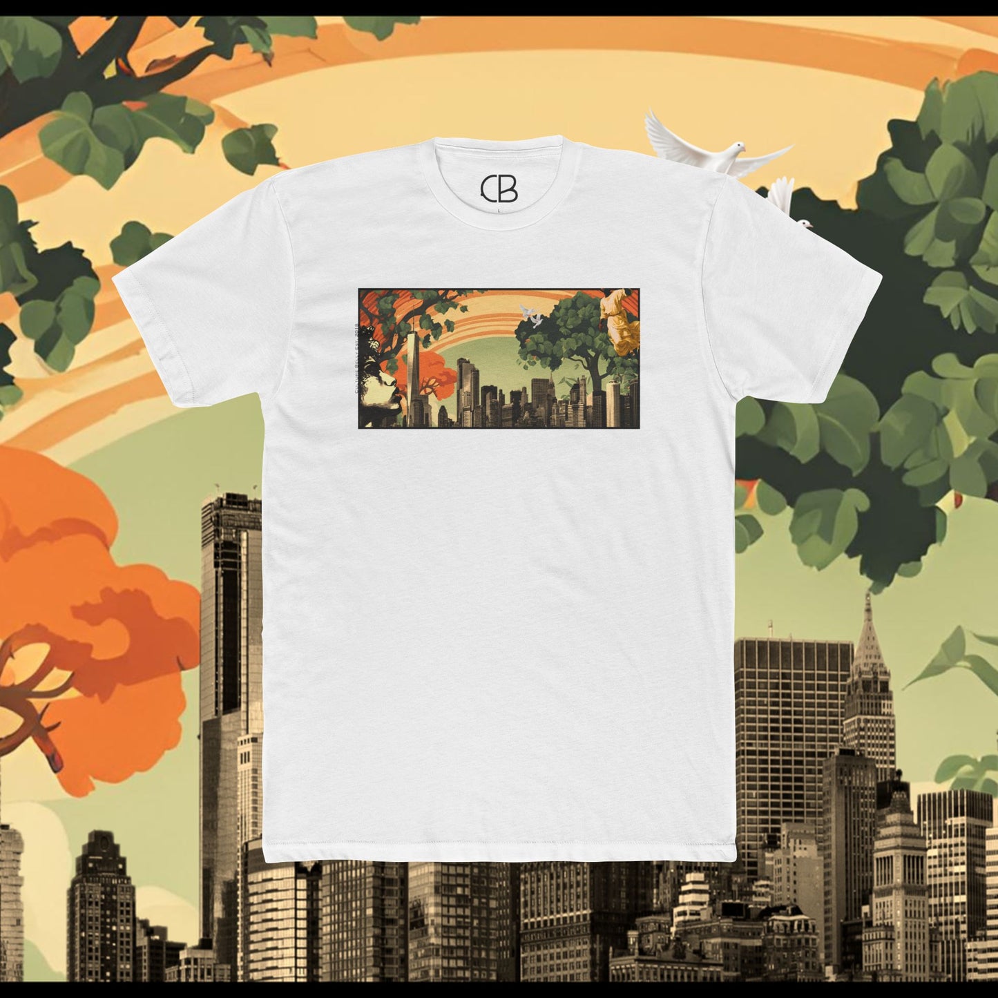 Camiseta NYC in Bloom