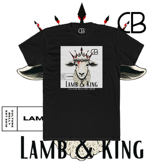 Camiseta de cordero y rey