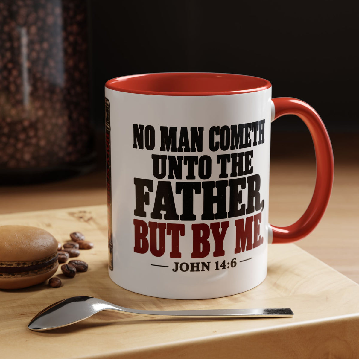 The Way, the Truth and the Life – John 14:6 Double-Sided Accent Coffee Mug