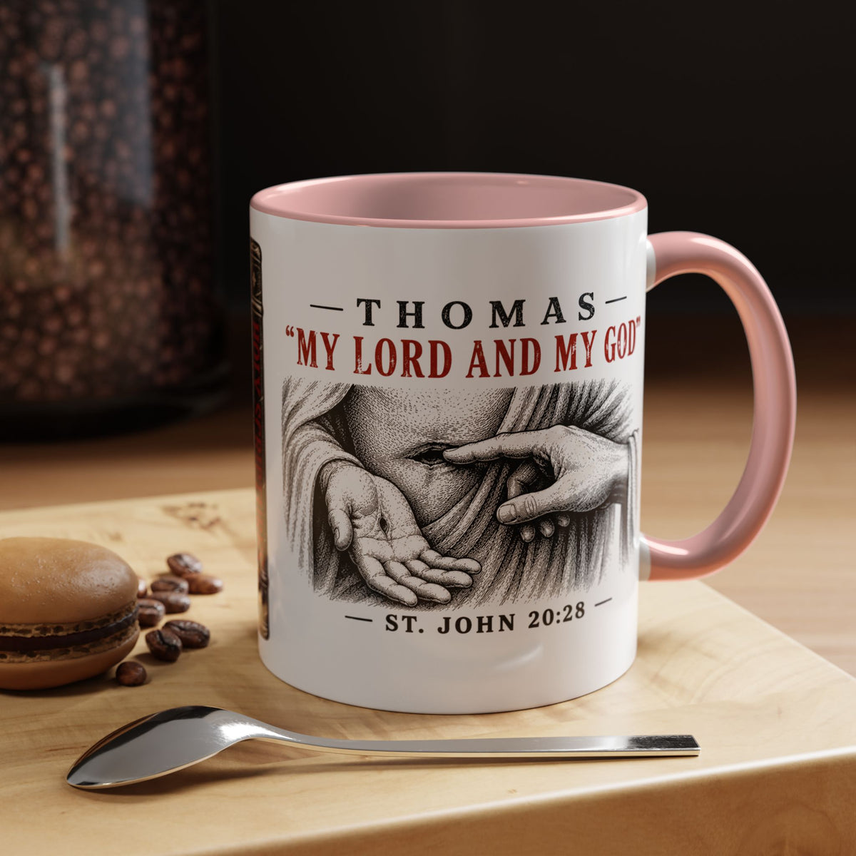 My Lord and My God – John 20:28 Accent Coffee Mug
