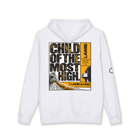 Child of the Most High Christian Pullover Hoodie – alternate product view – Culture Belly